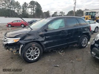 2013 Ford Edge SEL with VIN 2FMDK4JC5DBA46838, listed as a Copart auction lot 41922045 with 106,195 mi miles and Salvage Title. Bid and sale history available at carsss.com. Image 1.