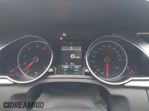 2013 Audi A5 Premium Plus z VIN WAULFAFR8DA070141, wystawiony jako IAAI lot #41729584 z przebiegiem 176 662 mil mil oraz . Historia ofert i sprzedaży dostępna na DreamBid. Obrazek 7.