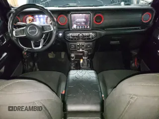 2020 Jeep Wrangler Unlimited Sahara z VIN 1C4HJXEN8LW118599, wystawiony jako Copart lot #60687535 z przebiegiem 74 824 mil mil oraz Czysty tytuł • Clean title. Historia ofert i sprzedaży dostępna na DreamBid. Obrazek 8.