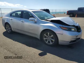 2012 Acura TL Tech Auto with VIN 19UUA8F5XCA013161, listed as a Copart auction lot 89212515 with 204,074 mi miles and Salvage Title. Bid and sale history available at carsss.com. Image 4.
