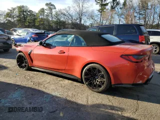 2024 BMW M4 Competition xDrive with VIN WBS33BA03RCP76190, listed as a Copart auction lot 45919225 with 6,920 mi miles and Salvage title. Bid and sale history available at DreamBid. Image 2.
