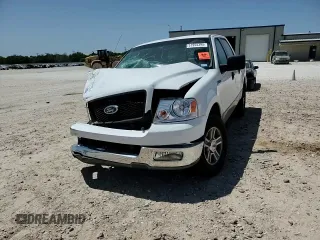 2004 Ford F-150 XLT with VIN 1FTRW12W04KD46105, listed as a Copart auction lot 51955395 with 2,465,985 mi miles and Salvage Title. Bid and sale history available at carsss.com. Image 10.