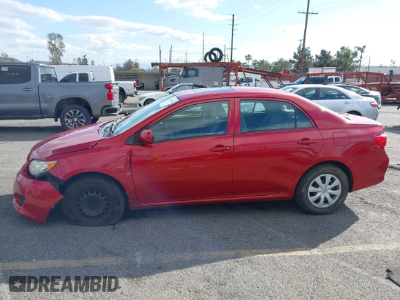 2009 Toyota Corolla with VIN 1NXBU40E89Z128777, listed as a IAAI auction lot 41706079 with 123,184 mi miles. Bid and sale history available at carsss.com. Image 14.