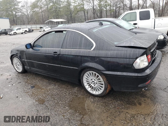 2004 BMW 3 Series 330Ci with VIN WBABD53444PL15340, listed as a Copart auction lot 44588585 with 247,550 mi miles and Non Repairable. Bid and sale history available at carsss.com. Image 2.