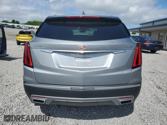 2025 Cadillac XT5 FWD Premium Luxury with VIN 1GYKNCR42SZ101857, listed as a Copart auction lot 56854895 with 2,155 mi miles and Clean title. Bid and sale history available at DreamBid. Image 6.