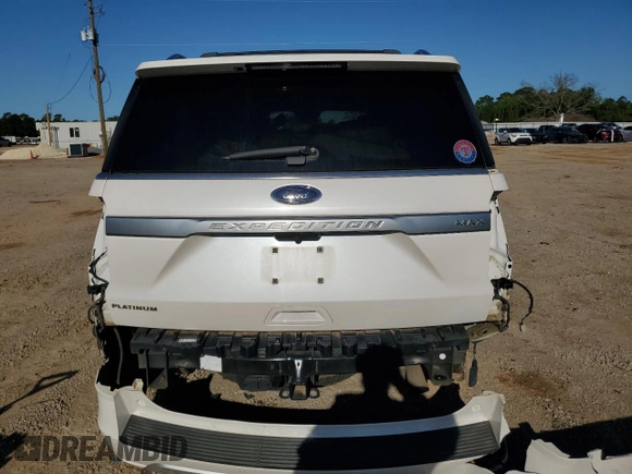 2019 Ford Expedition Max Platinum with VIN 1FMJK1LT9KEA60600, listed as a Copart auction lot 50423324 with 82,993 mi miles and Salvage title. Bid and sale history available at DreamBid. Image 6.