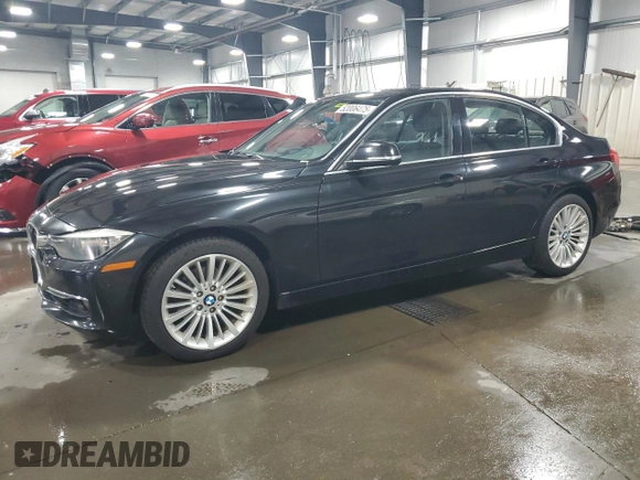 2015 BMW 3 Series 328i xDrive with VIN WBA3B3C50FJ984086, listed as a Copart auction lot 52006475 with 147,065 mi miles and Salvage Title. Bid and sale history available at carsss.com. Image 1.