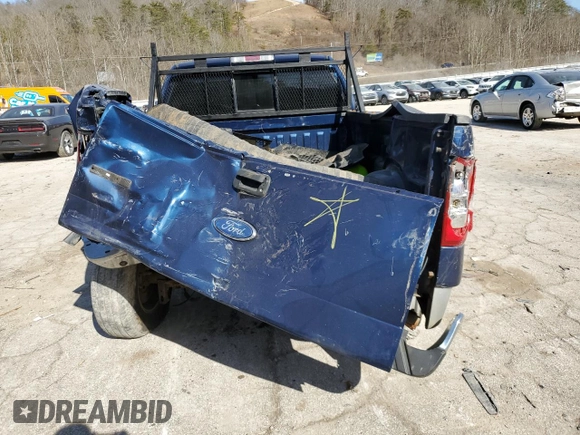 2007 Ford F-150 XL with VIN 1FTRF14V17NA53336, listed as a Copart auction lot 47614095 with Not provided miles and Salvage title. Bid and sale history available at DreamBid. Image 6.