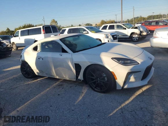 2023 Toyota GR86 Premium with VIN JF1ZNBE18P9752644, listed as a Copart auction lot 74026414 with 10,181 mi miles and Salvage Title. Bid and sale history available at carsss.com. Image 4.