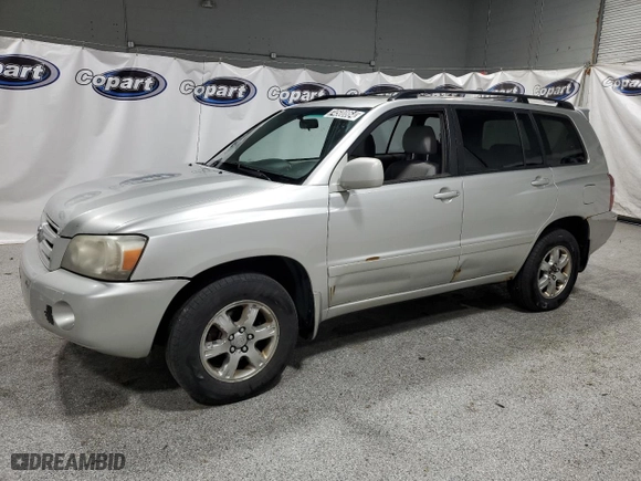 2007 Toyota Highlander w/3rd Row with VIN JTEEP21A370223045, listed as a Copart auction lot 74500864 with 238,737 mi miles and Clean Title. Bid and sale history available at carsss.com. Image 1.
