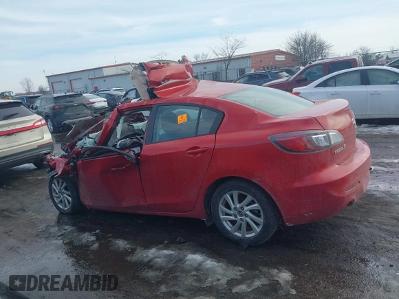 2013 Mazda 3 i Touring with VIN JM1BL1VP7D1806574, listed as a IAAI auction lot 41651735 with Not Provided miles and . Bid and sale history available at DreamBid. Image 13.