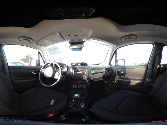 2017 Jeep Renegade Latitude with VIN ZACCJABB9HPE67907, listed as a IAAI auction lot 41425107 with 57,300 mi miles. Bid and sale history available at carsss.com. Image 18.