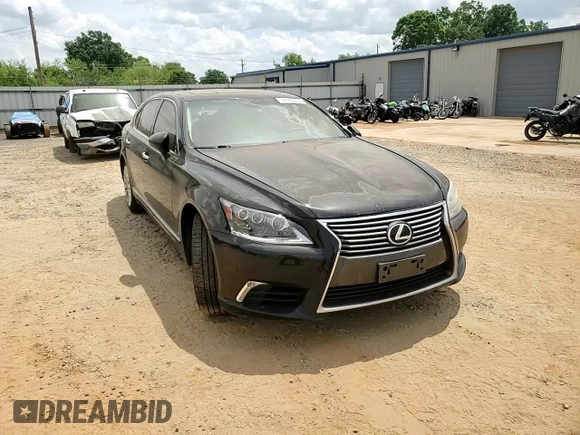 2013 Lexus LS 460 L with VIN JTHDL5EF7D5006064, listed as a Copart auction lot 54825875 with 151,236 mi miles and Salvage title. Bid and sale history available at DreamBid. Image 13.