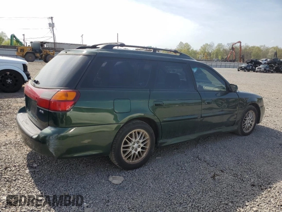 2000 Subaru Legacy with VIN 4S3BH6452Y7305352, listed as a Copart auction lot 54351125 with 92,990 mi miles and Salvage title. Bid and sale history available at DreamBid. Image 3.