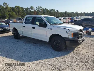 2019 Ford F-150 XL with VIN 1FTEW1CP7KKC41239, listed as a Copart auction lot 43590155 with 95,327 mi miles and Clean Title. Bid and sale history available at DreamBid. Image 4.