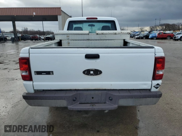 2007 Ford Ranger XL with VIN 1FTYR10UX7PA80300, listed as a Copart auction lot 47885295 with 165,182 mi miles and Clean Title. Bid and sale history available at carsss.com. Image 6.