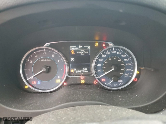 2016 Subaru Crosstrek Premium with VIN JF2GPABC3G9252744, listed as a Copart auction lot 80032164 with 193,873 mi miles and Salvage Title. Bid and sale history available at carsss.com. Image 9.