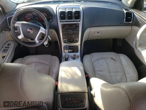 2010 GMC Acadia SLT1 z VIN 1GKLVMED1AJ267925, wystawiony jako Copart lot #52331225 z przebiegiem 223 817 mil mil oraz Nie do naprawy • Non repairable. Historia ofert i sprzedaży dostępna na DreamBid. Obrazek 8.