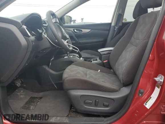 2015 Nissan Rogue S with VIN KNMAT2MT7FP537170, listed as a Copart auction lot 38707564 with 104,281 mi miles and Non Repairable. Bid and sale history available at carsss.com. Image 7.