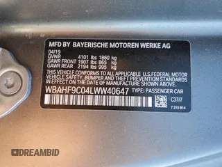 2020 BMW Z4 sDriveM40i with VIN WBAHF9C04LWW40647, listed as a Copart auction lot 80900534 with 0 mi miles and Salvage Title. Bid and sale history available at carsss.com. Image 12.