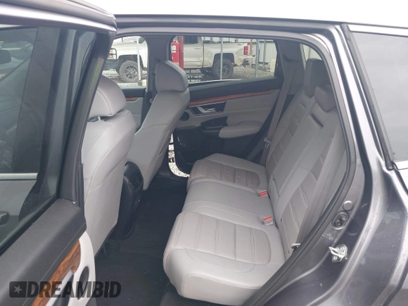 2017 Honda CR-V EX-L with VIN 7FARW1H8XHE039217, listed as a IAAI auction lot 41586701 with 37,058 mi miles. Bid and sale history available at carsss.com. Image 8.