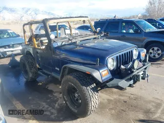 1997 Jeep Wrangler SE with VIN 1J4FY29P9VP545038, listed as a IAAI auction lot 41740684 with 1 mi miles. Bid and sale history available at carsss.com. Image 1.