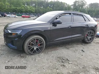 2019 Audi Q8 Prestige z VIN WA1FVAF12KD010469, wystawiony jako Copart lot #56690155 z przebiegiem 92 033 mil mil oraz Szkoda całkowita • Salvage title. Historia ofert i sprzedaży dostępna na DreamBid. Obrazek 1.