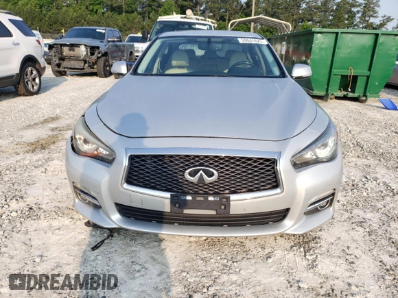 2015 Infiniti Q50 Premium с VIN JN1BV7AP6FM340613, выставлен на аукционе Copart как лот 59041625 с пробегом 192 451 миль миль и Списание • Salvage title. История ставок и продаж доступна на DreamBid. Изображение 5.