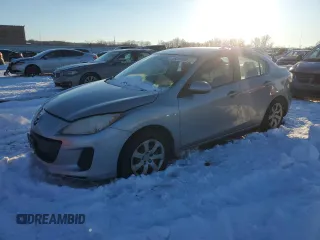 2012 Mazda Mazda3 i Sport with VIN JM1BL1UF7C1651984, listed as a Copart auction lot 88247055 with 152,921 mi miles and Clean Title. Bid and sale history available at carsss.com. Image 1.