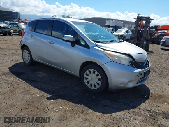 2014 Nissan Note S Plus with VIN 3N1CE2CP4EL396174, listed as a IAAI auction lot 41603850 with 123,204 mi miles and . Bid and sale history available at DreamBid. Image 1.