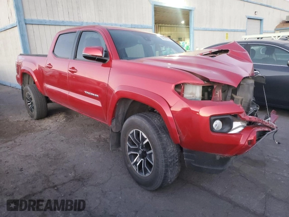 2021 Toyota Tacoma SR5 with VIN 3TYBZ5DN6MT000982, listed as a Copart auction lot 88558335 with 28,991 mi miles and Salvage title. Bid and sale history available at DreamBid. Image 4.