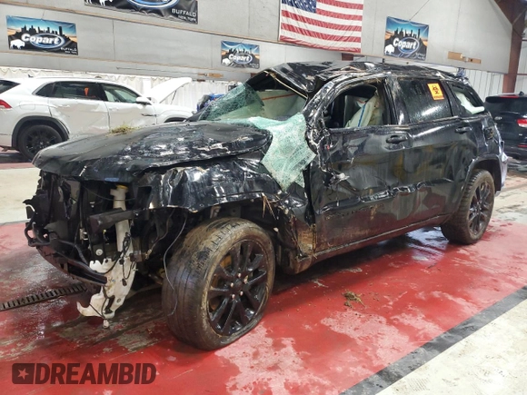 2021 Jeep Grand Cherokee Laredo X with VIN 1C4RJEAG4MC713470, listed as a Copart auction lot 57846325 with Not provided miles and Salvage title. Bid and sale history available at DreamBid. Image 1.