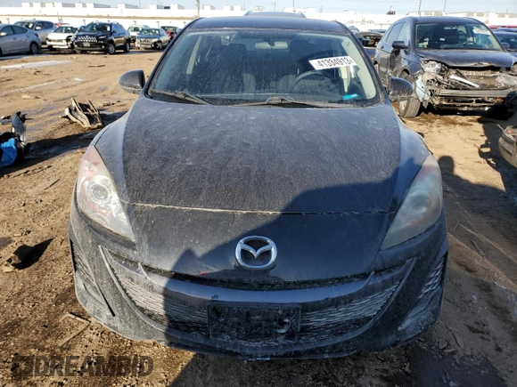 2010 Mazda 3 i Sport with VIN JM1BL1SF9A1276325, listed as a Copart auction lot 54973235 with 125,870 mi miles and Salvage title. Bid and sale history available at DreamBid. Image 5.