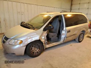 2005 Dodge Caravan SE with VIN 1D4GP24R35B166851, listed as a Copart auction lot 46086935 with 156,214 mi miles and Salvage Title. Bid and sale history available at carsss.com. Image 1.