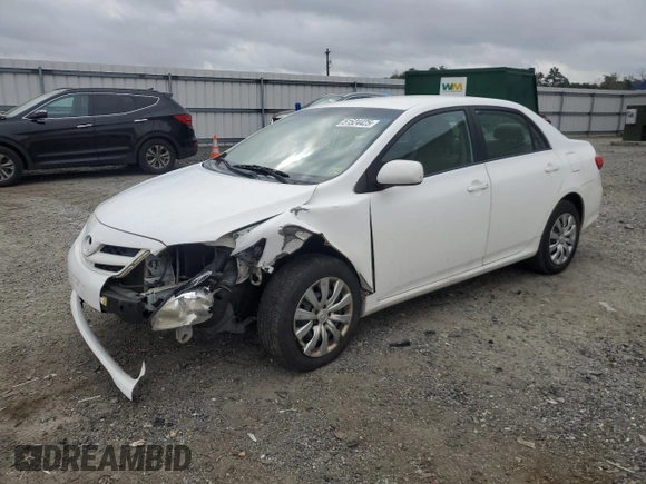2012 Toyota Corolla L with VIN 2T1BU4EE6CC826211, listed as a Copart auction lot 51524425 with 231,021 mi miles and Salvage Title. Bid and sale history available at carsss.com. Image 1.