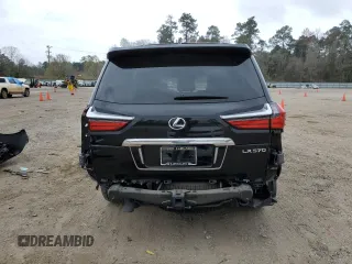 2021 Lexus LX z VIN JTJFY7AX9M4340637, wystawiony jako Copart lot #44361884 z przebiegiem 9 357 mil mil oraz . Historia ofert i sprzedaży dostępna na DreamBid. Obrazek 6.