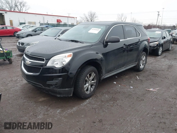 2014 Chevrolet Equinox LS with VIN 2GNALAEK0E1128317, listed as a IAAI auction lot 41556860 with 113,852 mi miles and . Bid and sale history available at carsss.com. Image 2.