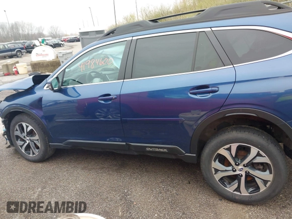 2022 Subaru Outback Limited with VIN 4S4BTANC4N3130731, listed as a IAAI auction lot 41984600 with 20,187 mi miles and . Bid and sale history available at DreamBid. Image 15.