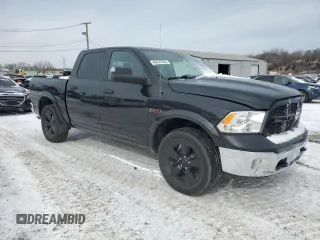 2018 Ram 1500 Big Horn with VIN 1C6RR7LMXJS348020, listed as a Copart auction lot 45270765 with 42,998 mi miles and Clean title. Bid and sale history available at DreamBid. Image 4.