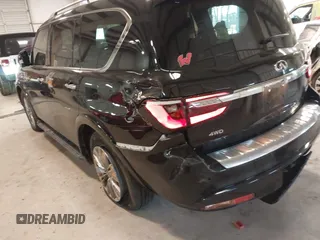 2021 Infiniti QX80 Luxe with VIN JN8AZ2AE8M9272267, listed as a IAAI auction lot 41408983 with 86,188 mi miles and . Bid and sale history available at DreamBid. Image 17.
