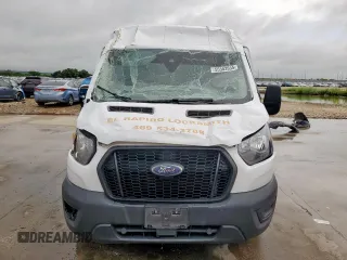 2023 Ford Transit with VIN 1FTYE1CGXPKA13081, listed as a Copart auction lot 55583935 with 126,698 mi miles and Salvage title. Bid and sale history available at DreamBid. Image 5.
