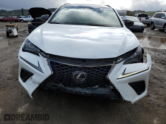 2019 Lexus NX with VIN JTJYARBZ6K2123676, listed as a Copart auction lot 49687845 with 71,143 mi miles and Salvage Title. Bid and sale history available at carsss.com. Image 5.