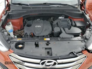 2016 Hyundai Santa Fe z VIN 5XYZTDLB7GG346554, wystawiony jako Copart lot #56898045 z przebiegiem 84 915 mil mil oraz Szkoda całkowita • Salvage title. Historia ofert i sprzedaży dostępna na DreamBid. Obrazek 12.