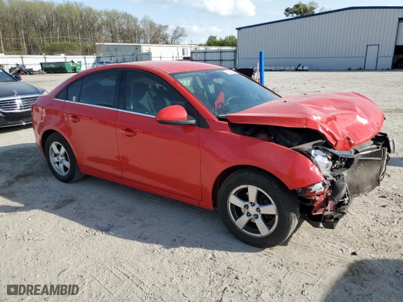 2015 Chevrolet Cruze LT with VIN 1G1PC5SB5F7298670, listed as a Copart auction lot 51133535 with 142,189 mi miles and Salvage Title. Bid and sale history available at carsss.com. Image 4.