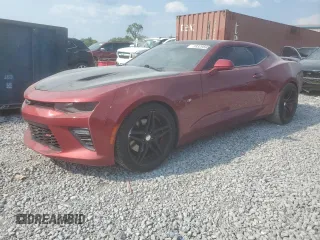 2017 Chevrolet Camaro 2SS with VIN 1G1FH1R74H0163831, listed as a Copart auction lot 59329595 with 56,490 mi miles and Salvage title. Bid and sale history available at DreamBid. Image 1.
