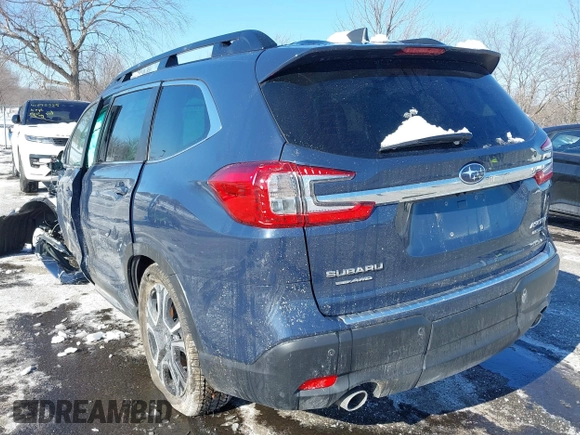 2024 Subaru Ascent Limited with VIN 4S4WMARD1R3409075, listed as a IAAI auction lot 41396792 with 8,552 mi miles and . Bid and sale history available at DreamBid. Image 3.