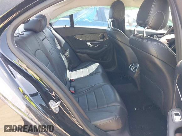 2017 Mercedes-Benz C 300 with VIN 55SWF4JB7HU205942, listed as a IAAI auction lot 42359347 with 109,761 mi miles and . Bid and sale history available at DreamBid. Image 8.
