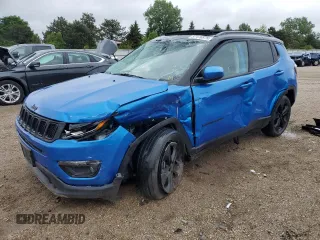 2020 Jeep Compass Latitude с VIN 3C4NJCBB4LT102329, выставлен на аукционе Copart как лот 57476875 с пробегом Не указан миль и Списание • Salvage title. История ставок и продаж доступна на DreamBid. Изображение 1.