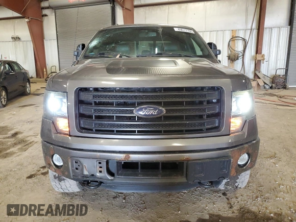 2014 Ford F-150 XL with VIN 1FTFW1ET3EFC87565, listed as a Copart auction lot 49617765 with 159,521 mi miles and Salvage Title. Bid and sale history available at carsss.com. Image 4.