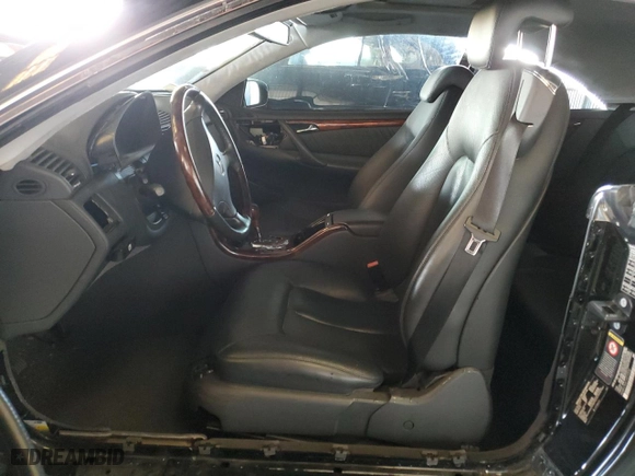 2001 Mercedes-Benz CL-Class with VIN WDBPJ78JX1A010532, listed as a Copart auction lot 85134304 with NaN miles and Salvage Title. Bid and sale history available at carsss.com. Image 7.